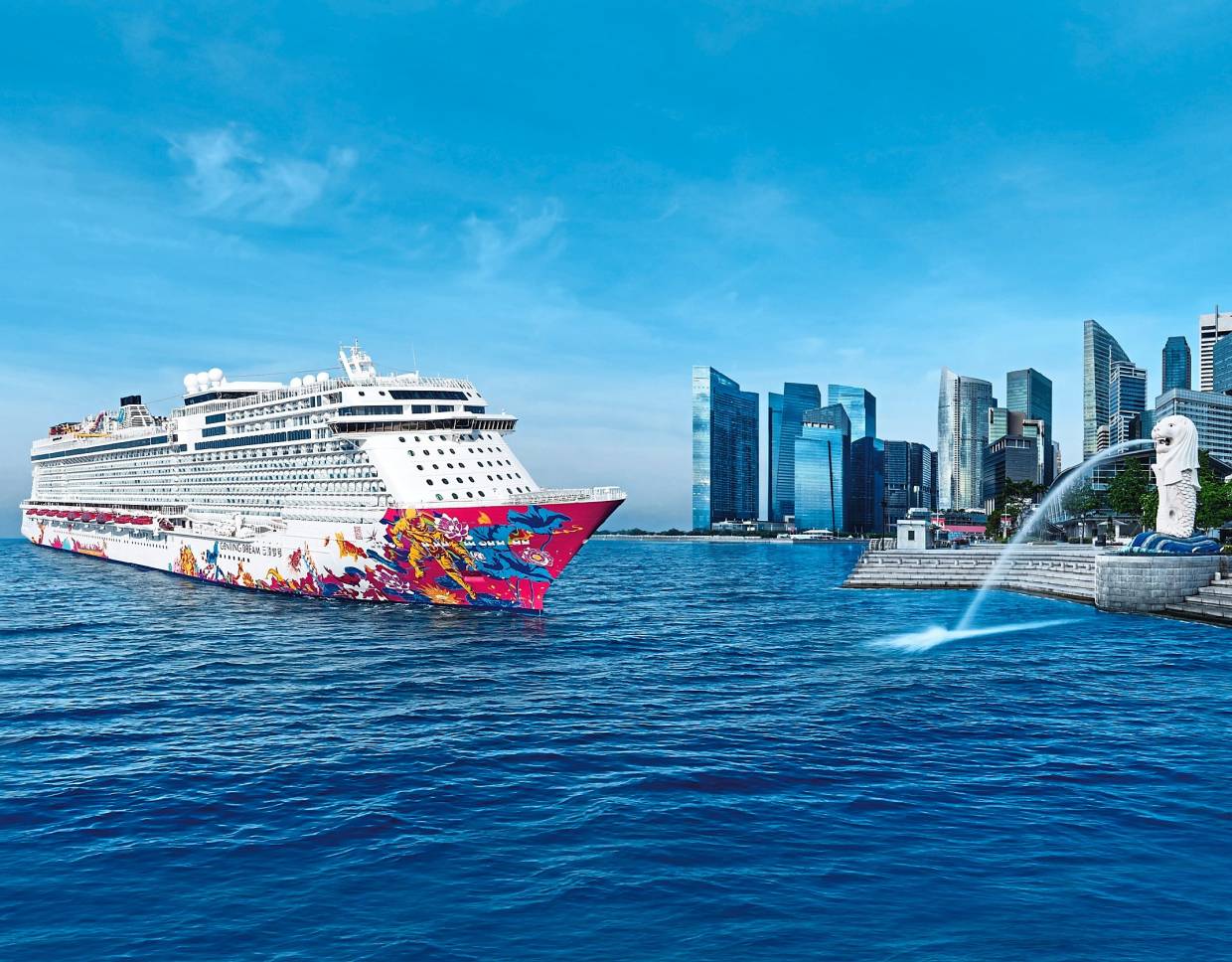 DU THUYỀN 5 SAO _ GENTING DREAM _ SINGAPORE _ MALAYSIA